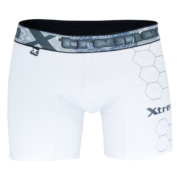 51401 Printed Microfiber Boxer Briefs Color White Size M 51401 Printed Microfiber Boxer Briefs Color White Size M